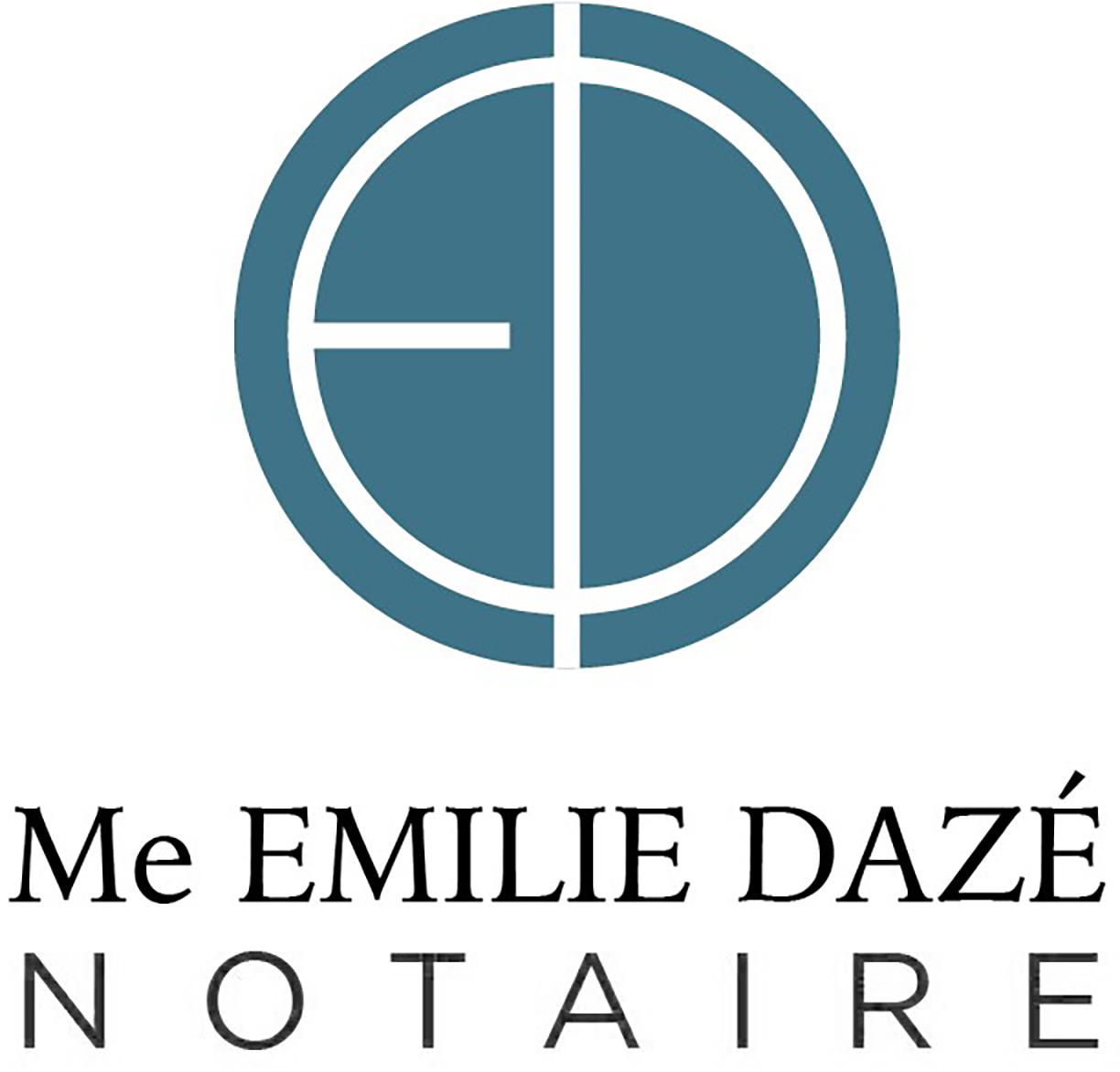 Me Emilie Dazé, notaire Logo